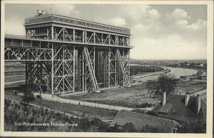 Niederfinow Schiffshebewerk Hohenzollernkanal