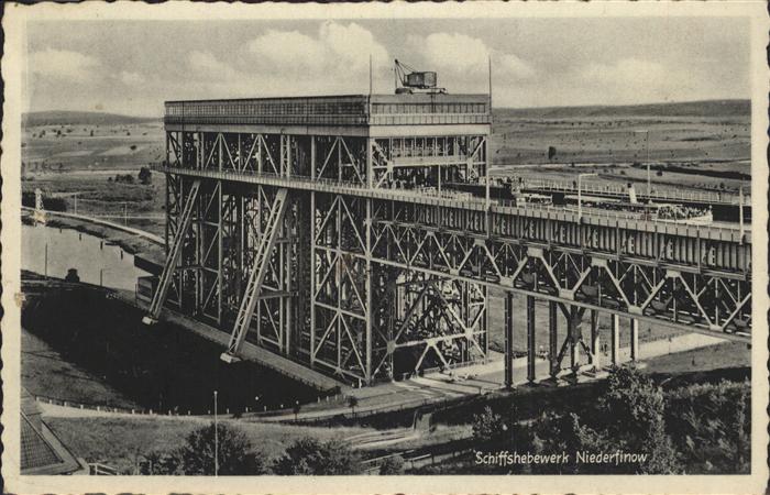 Niederfinow Schiffshebewerk Hohenzollernkanal