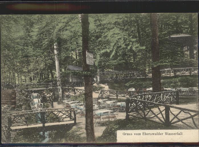 Eberswalde Wasserfall Restaurant Wildpark