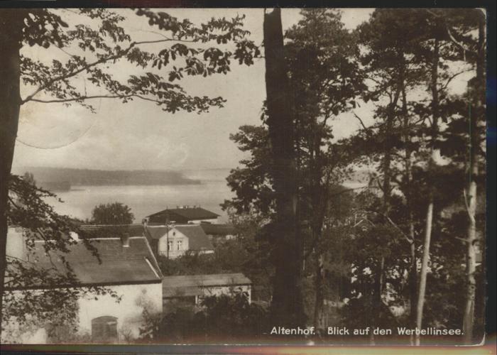 Altenhof Eberswalde Blick auf Werbellinsee
