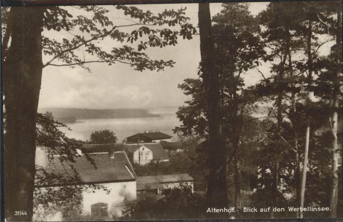 Altenhof Eberswalde Blick auf Werbellinsee