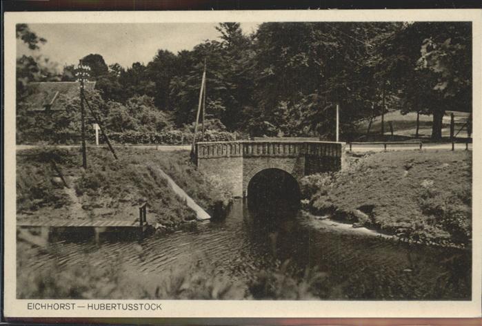 Eichhorst Eberswalde am Jagdschloss Hubertusstock Brücke