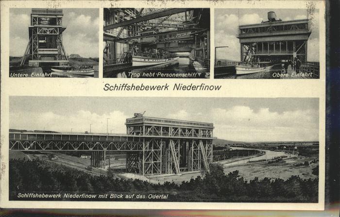 Niederfinow Schiffshebewerk Schiff Odertal