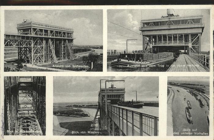 Niederfinow Schiffshebewerk Kahn