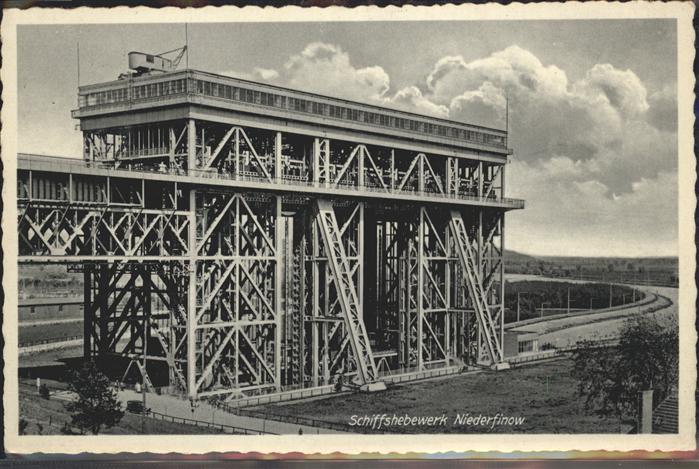 Niederfinow Schiffshebewerk Hohenzollernkanal