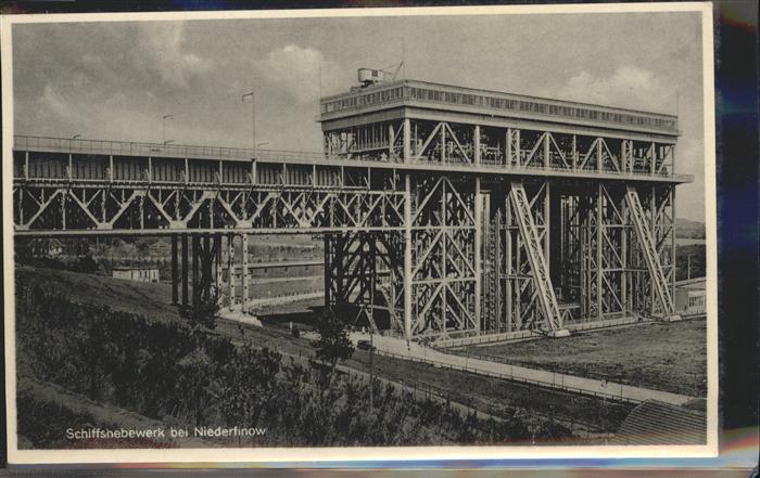 Niederfinow Schiffshebewerk Hohenzollernkanal