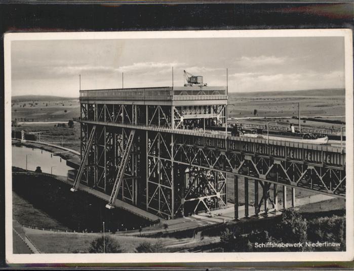 Niederfinow Schiffshebewerk Hohenzollernkanal
