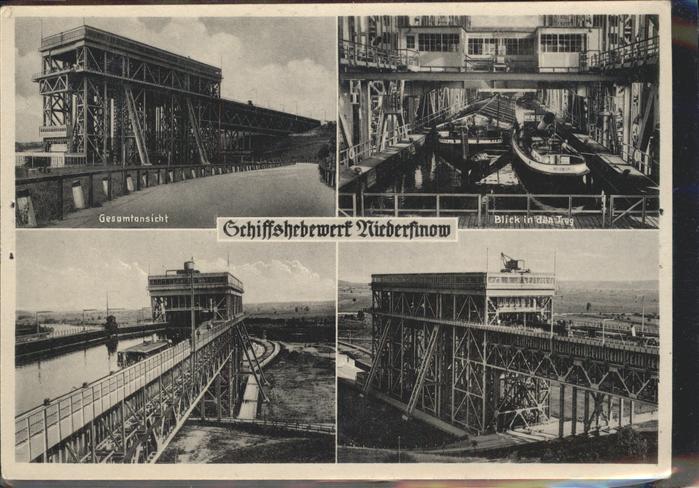 Niederfinow Schiffshebewerk Hohenzollernkanal