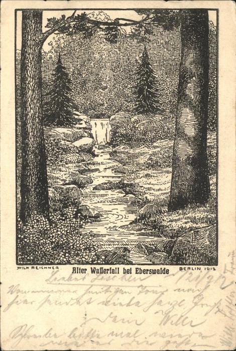 Eberswalde Alter Wasserfall im Wildpark Märkischer