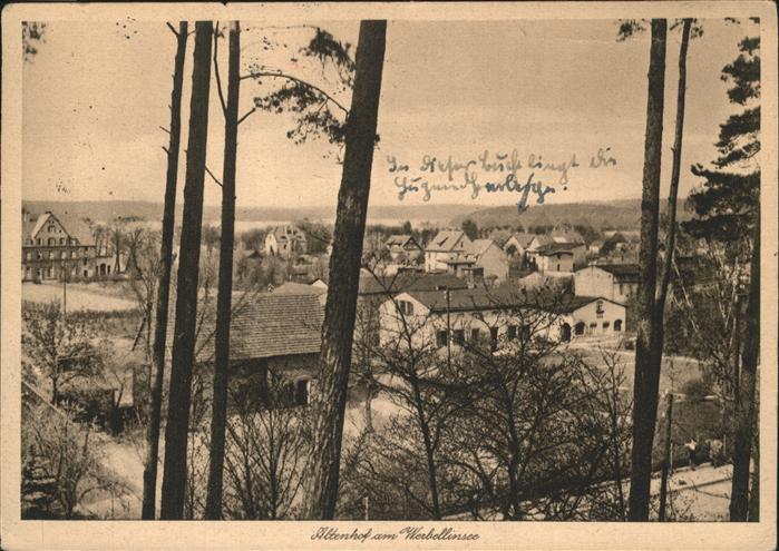 Altenhof Eberswalde Teilansicht mit Blick zum Werbellinsee