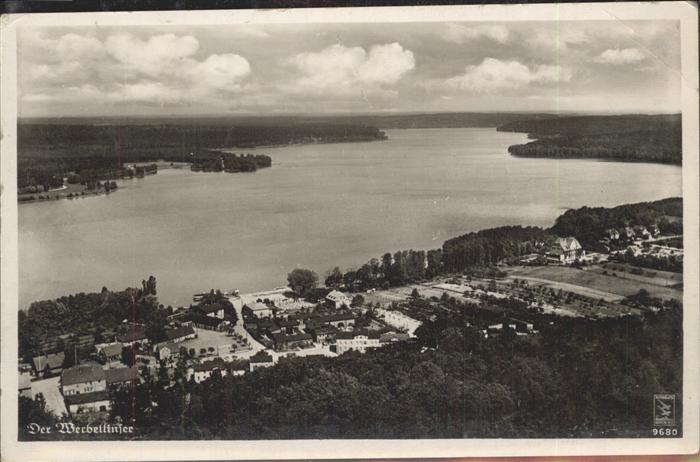 Altenhof Eberswalde am Werbellinsee Fliegeraufnahme