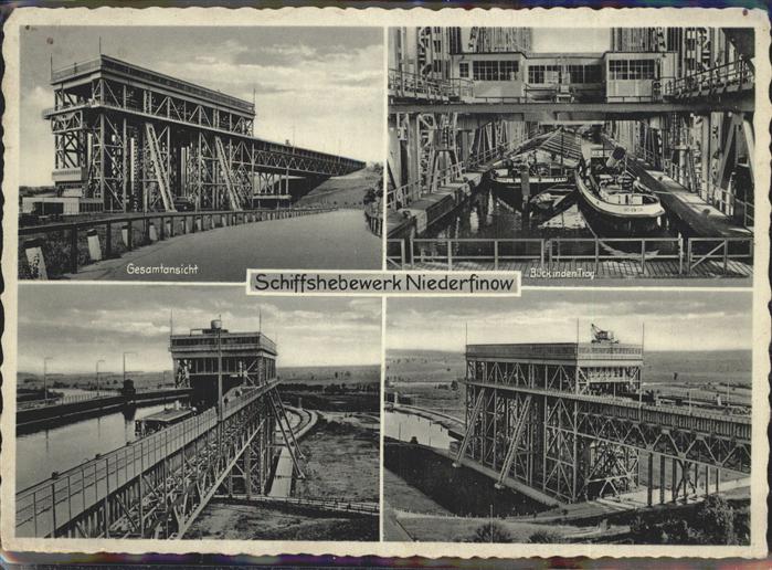 Niederfinow Schiffshebewerk Hohenzollernkanal