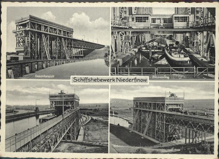Niederfinow Schiffshebewerk Hohenzollernkanal