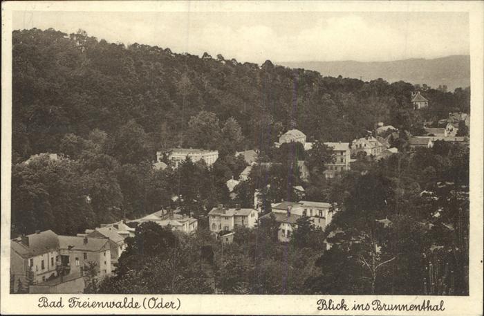 Bad Freienwalde Blick ins Brunnenthal