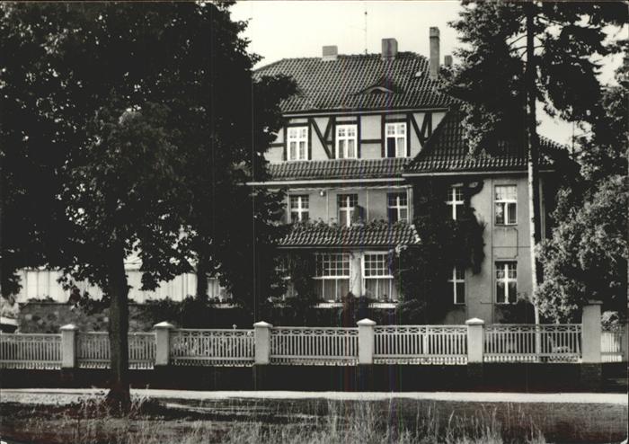 Neuglobsow FDGB Heim Haus Brandenburg