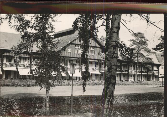 Sommerfeld Lubsko Klinik und Forschungsstätte Waldhaus