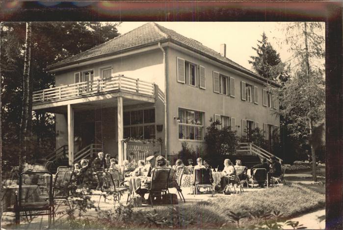 Neuglobsow FDGB Heim Haus Waldfrieden