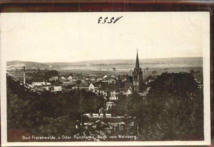 Bad Freienwalde Panorama Kirche
