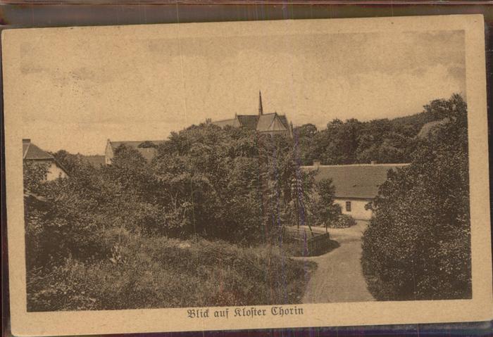 Chorin Blick aufs Kloster