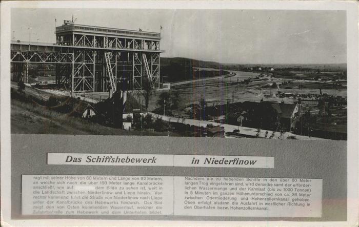 Niederfinow Schiffshebewerk