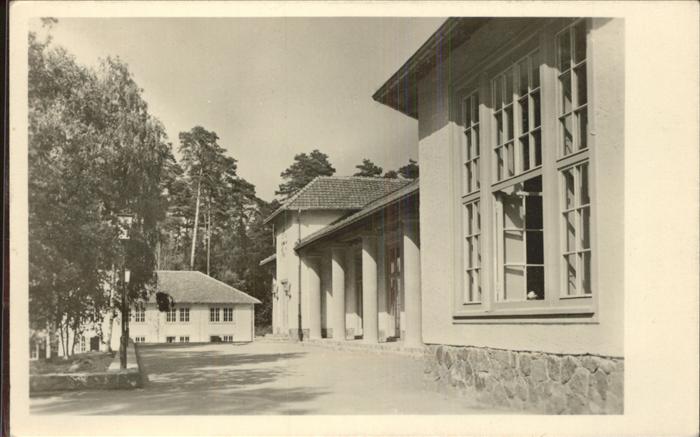 Werbellinsee-Altenhof Pionierlager Wilhelm Pieck Speisesaal