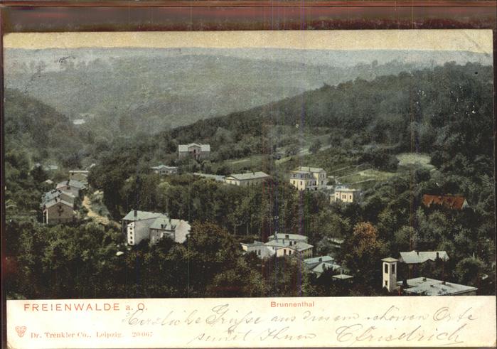 Bad Freienwalde Panorama Brunnental
