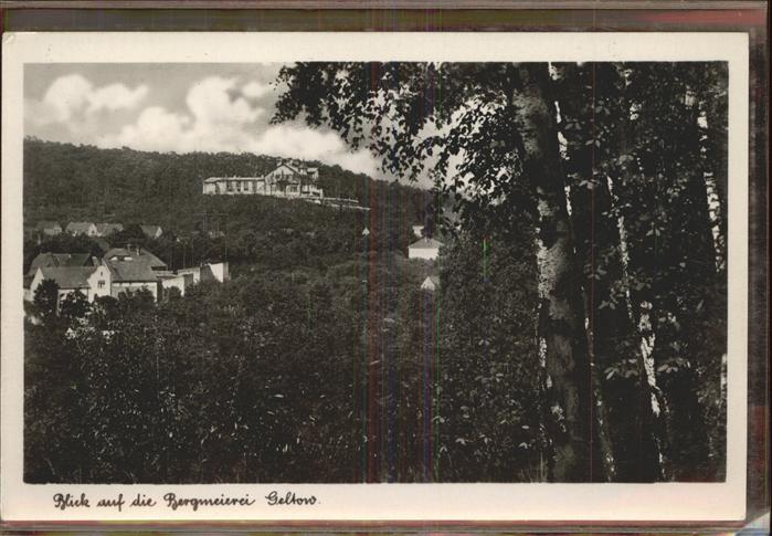 Geltow Gaststaette Bergmeierei