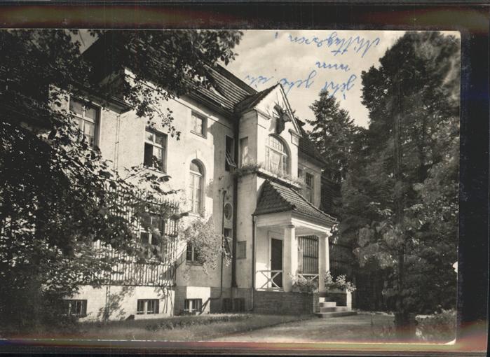 Neuglobsow FDGB-Erhlungsheim