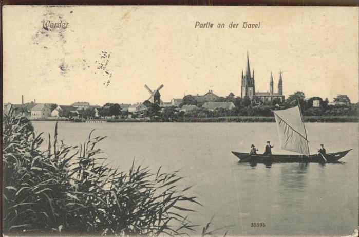 Werder Havel Partie an der Havel