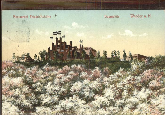 Werder Havel Restaurant Friedrichshöhe