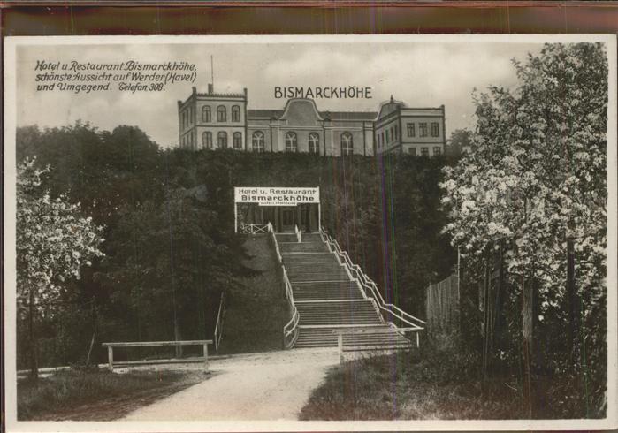 Werder Havel Hotel u.Restaurant Bismarckhöhe