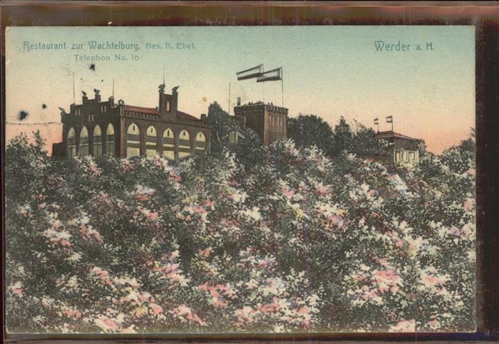 Werder Havel Restaurant zur Wachtelburg