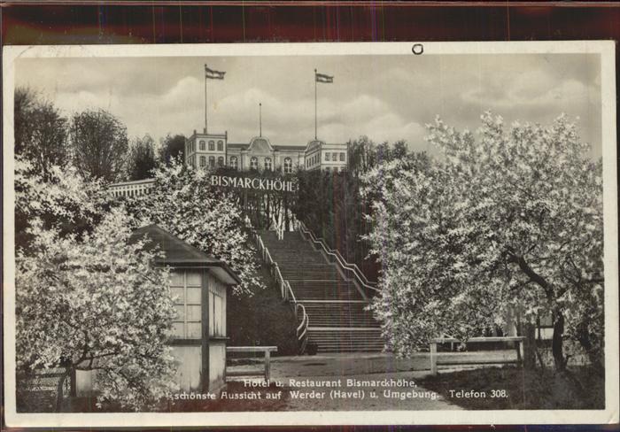 Werder Havel Hotel u.Restaurant Bismarckhöhe
