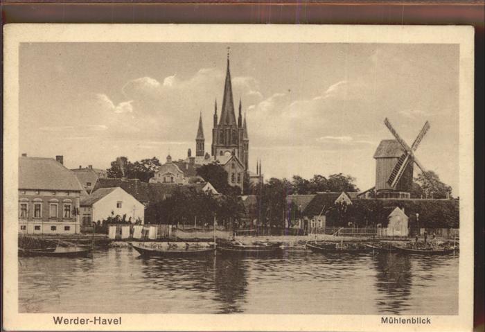Werder Havel Mühlenblick