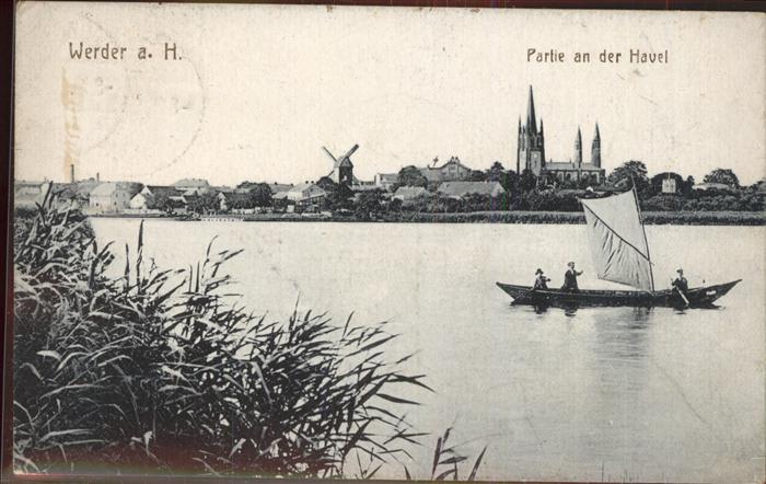 Werder Havel Partie an der Havel