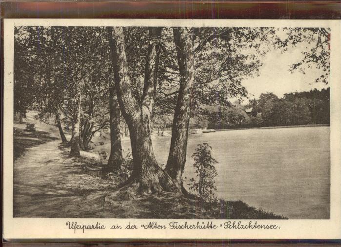Schlachtensee STEGLITZ-ZEHLENDORF BERLIN Uferpartie