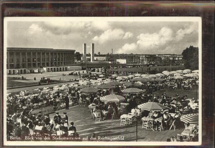 BERLIN  CITY Blick auf das Reichssportfeld
