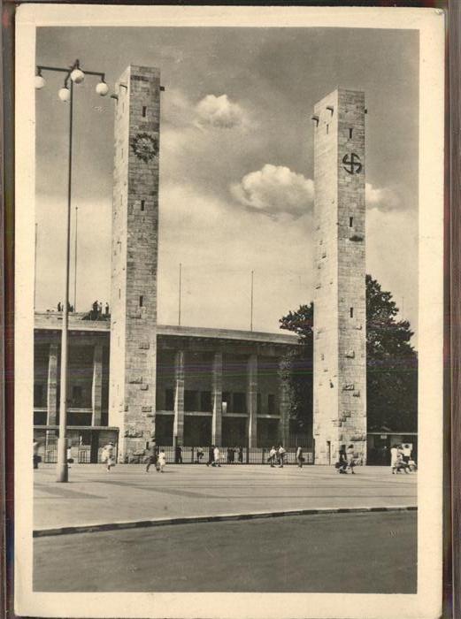 BERLIN  CITY Eingang zum Reichssportfeld