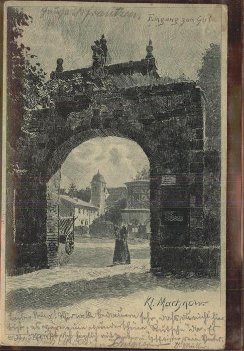 Neubabelsberg Eingang zum Gut Kl.Machnow