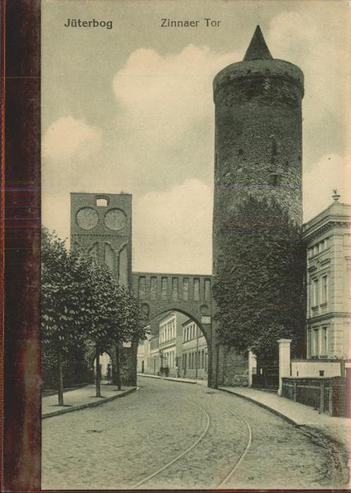 Jueterbog Brandenburg Zinnaer Tor Turm