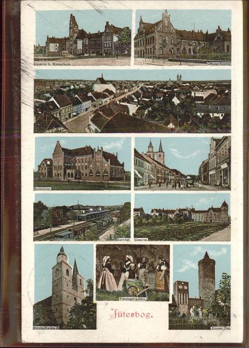 Jueterbog Brandenburg Kaserne Wasserturm Offizier Kasino Realschule Bahnhof Nico