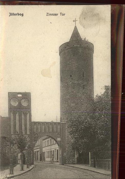 Jueterbog Brandenburg Zinnaer Tor Turm