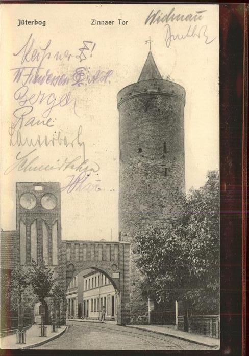 Jueterbog Brandenburg Zinnaer Tor Turm