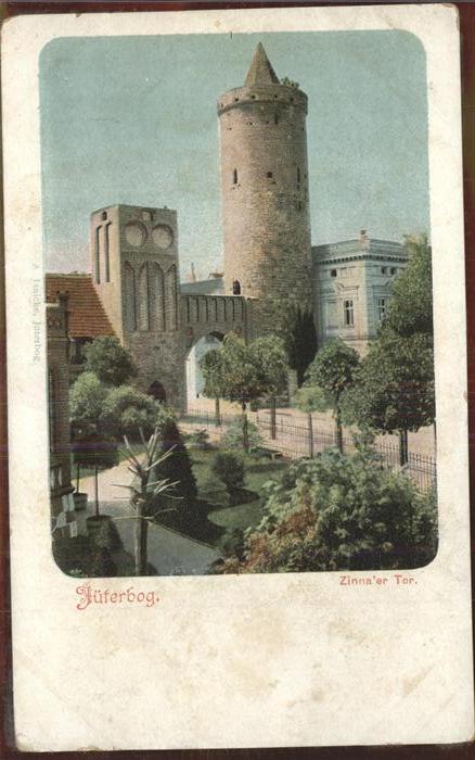 Jueterbog Brandenburg Zinnaer Tor Turm