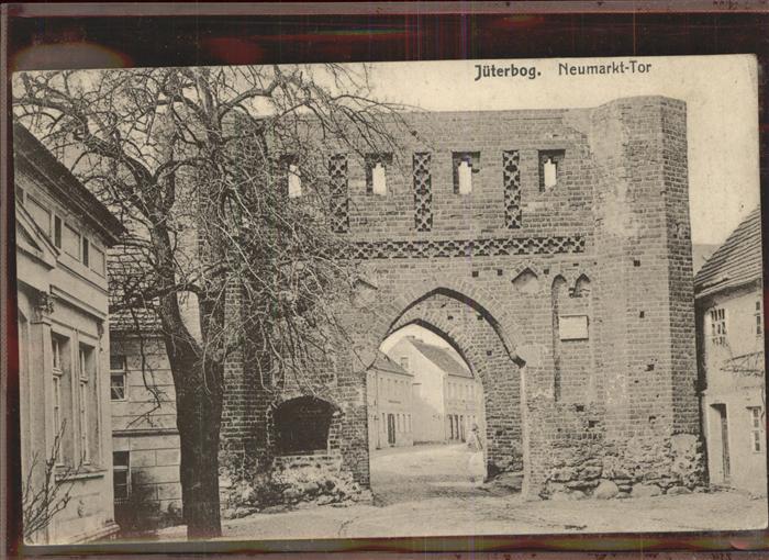 Jueterbog Brandenburg Neumarkt Tor Feldpost