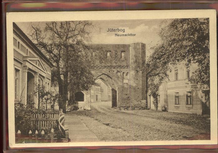 Jueterbog Brandenburg Neumarkttor