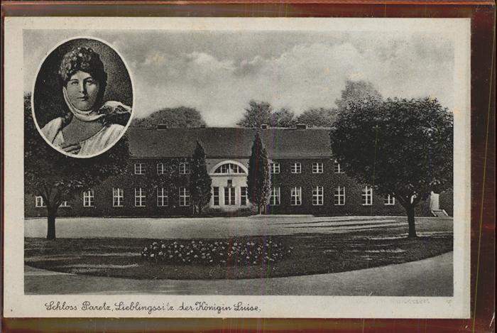 Paretz Schloss Erbauer David Gilly 1797 Königi