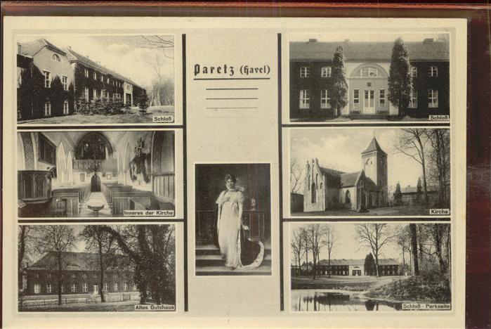 Paretz Schloss Erbauer David Gilly 1797 Kirche