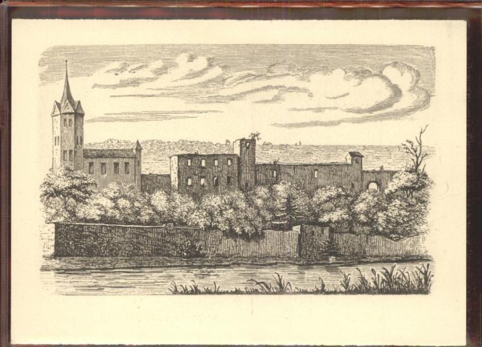 Friesack Burg Friesack zur Zeit der Reformation