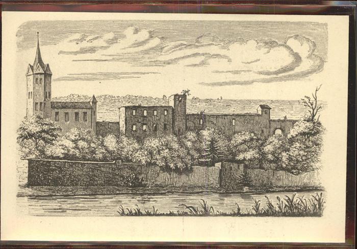 Friesack Burg Friesack zur Zeit der Reformation